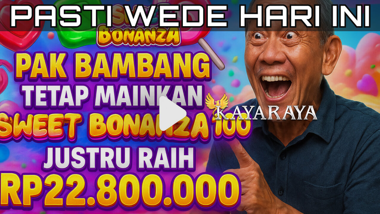 Meski Dilarang Istri, Pak Bambang Tetap Mainkan Sweet Bonanza 1000, Justru Raih Rp22.800.000 Bersama KAYARAYA
